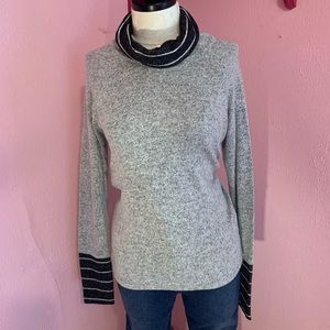 Adora Grey Cowl Neck Hacci